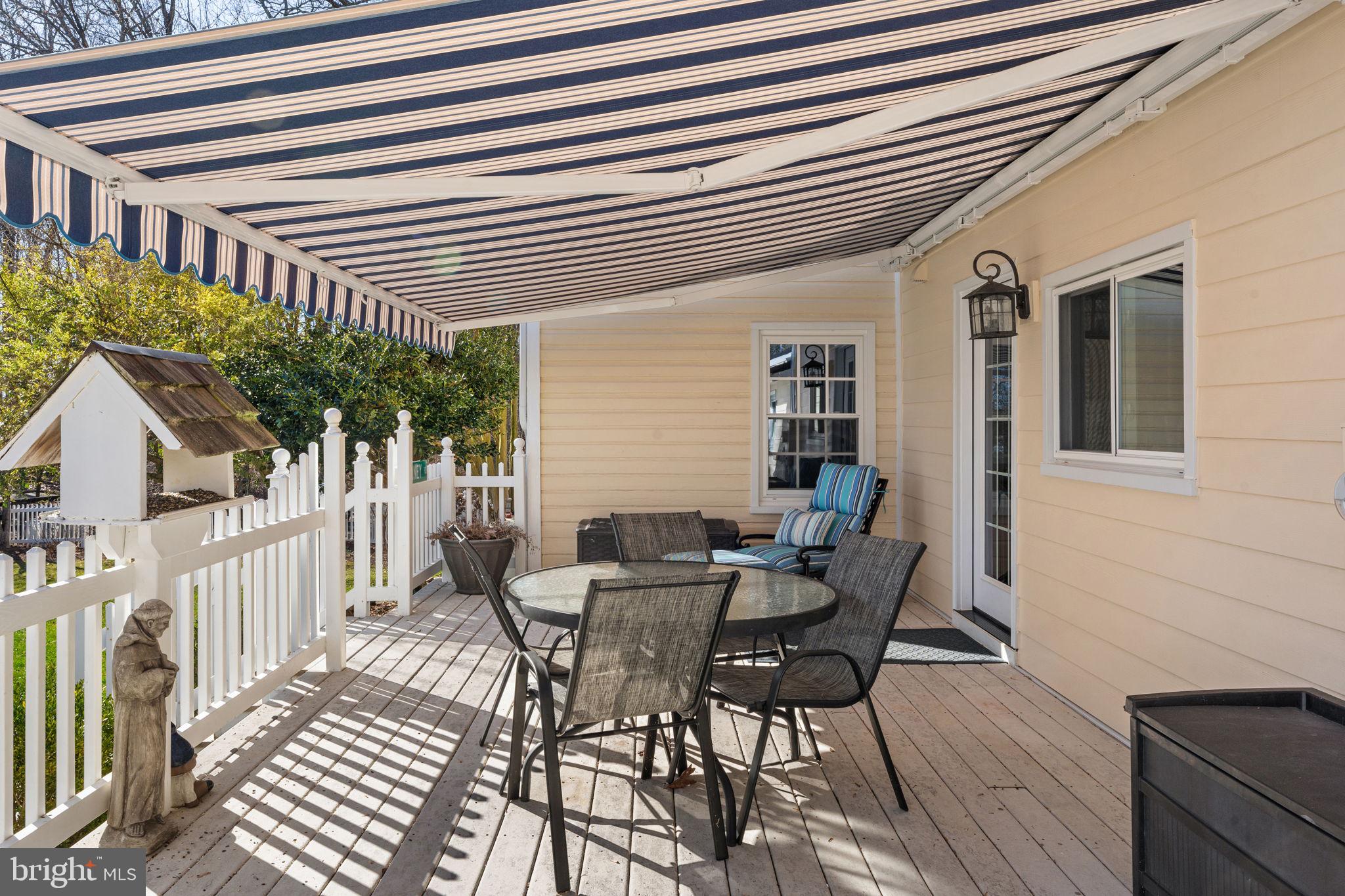 11178 Kilkenny Road Marshall, VA 20115 - Photo 47 of 131 Retractable awning offers shade