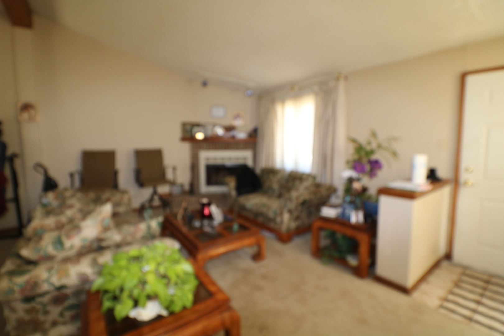 589 Redwood Road Bolingbrook, IL 60440 - Photo 3 of 18 a living room with furniture and a fireplace