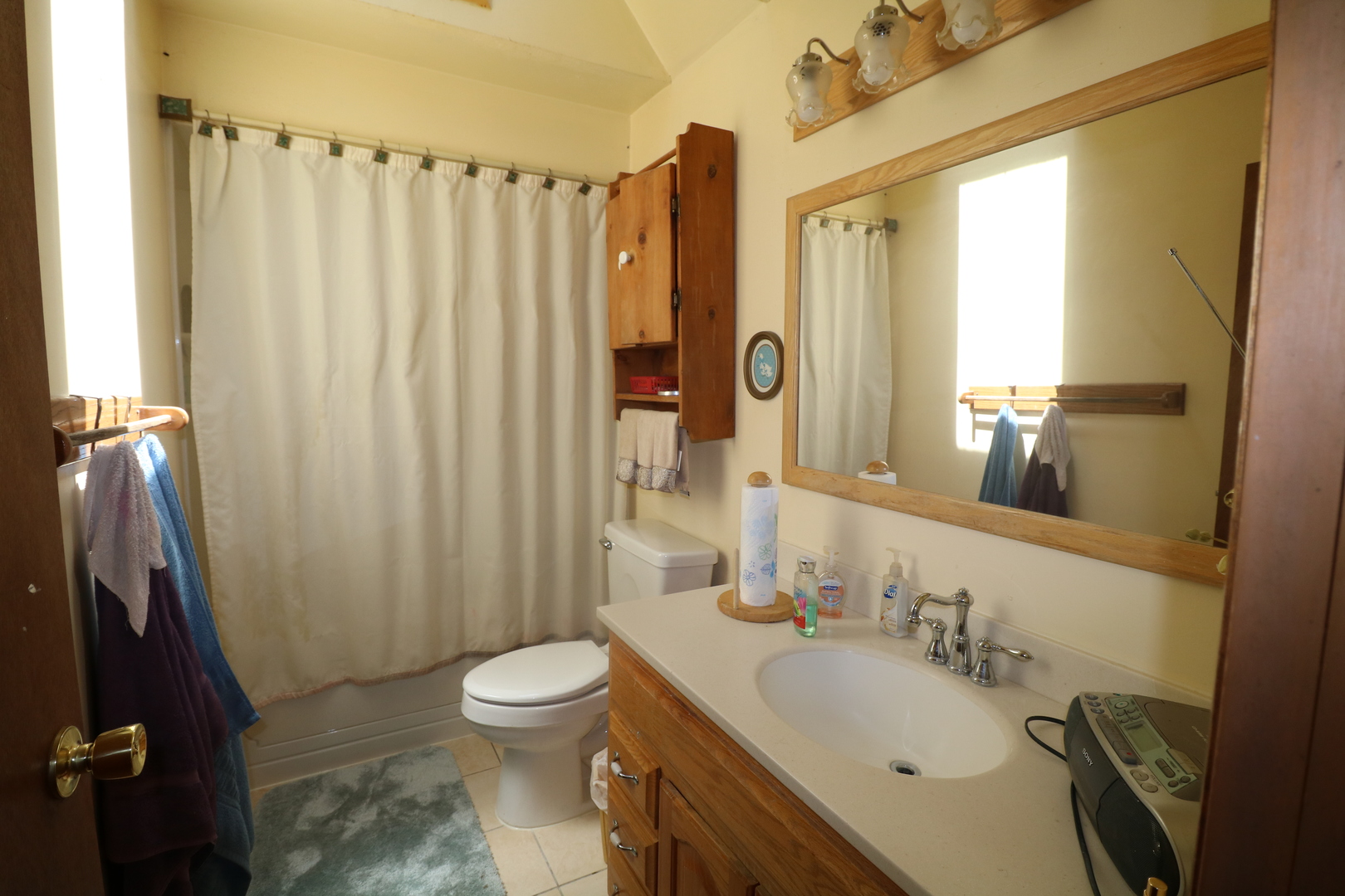 589 Redwood Road Bolingbrook, IL 60440 - Photo 6 of 18 a bathroom with a sink toilet and shower