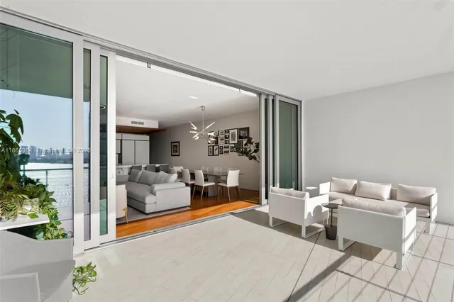 a view of a city with tall buildings