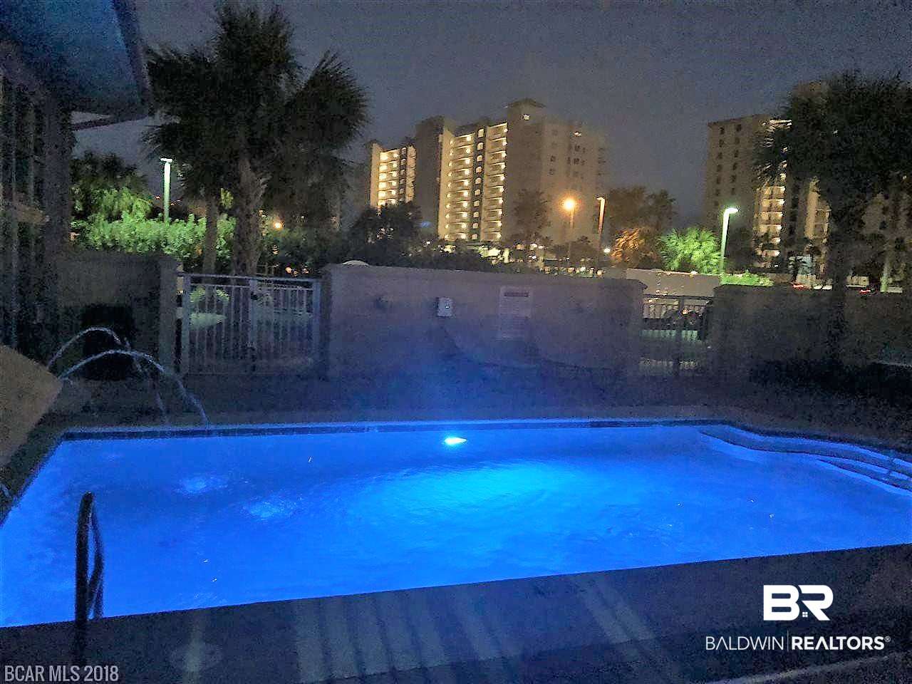 29209 Perdido Beach Boulevard, Unit 903 Orange Beach, AL 36561 - Photo 17 of 42 POOL _ NIGHT