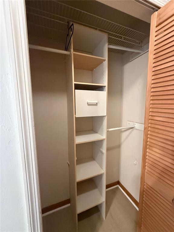 7200 Southwest 8th Avenue, Unit T128 Gainesville, FL 32607 - Photo 23 of 38 a view of an empty walk in closet