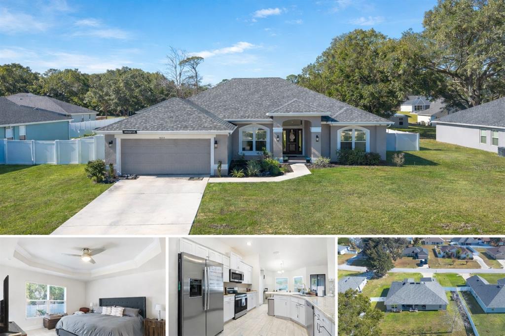 front view of house with a yard