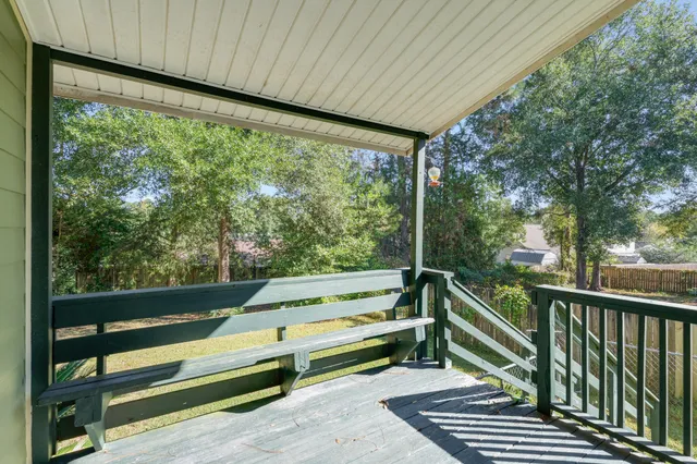 a view of outdoor space with deck and outdoor space
