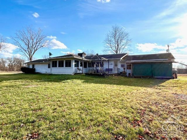 375 Church Road Hudson, NY 12534 - Photo 15 of 15 a view of a house with a yard patio and a garden
