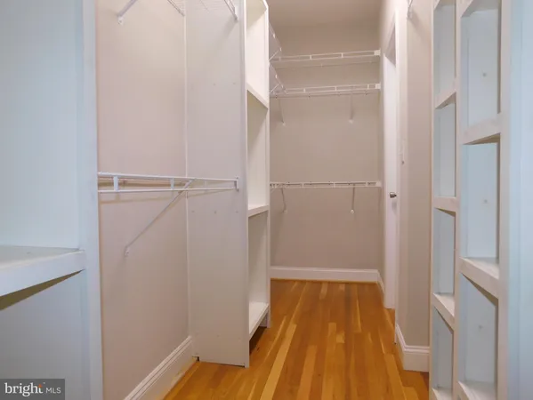 a view of closet area