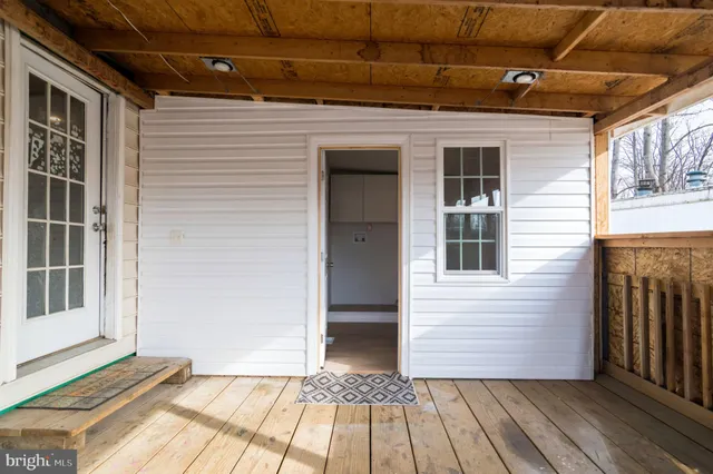a view of a backyard of a house