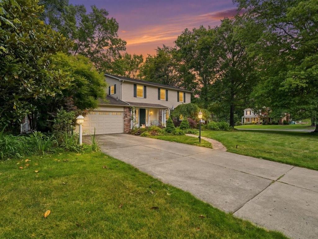 153 Seegar Road Upper St. Clair, PA 15241 - Photo 50 of 50 Twilight Side View