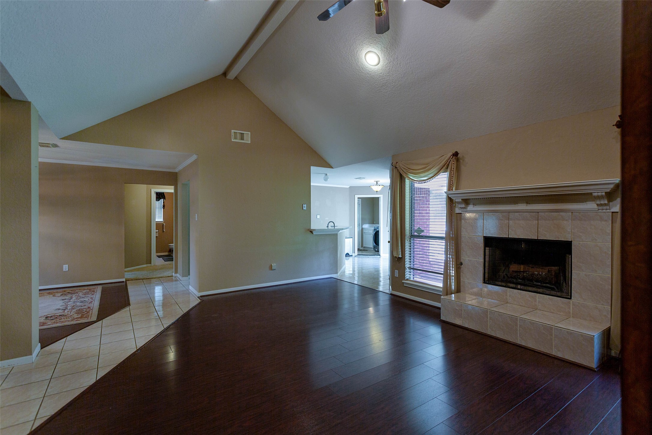 217 Tupelo Lane Conroe, TX 77304 - Photo 9 of 26 Looking From Living Are to Kitchen
