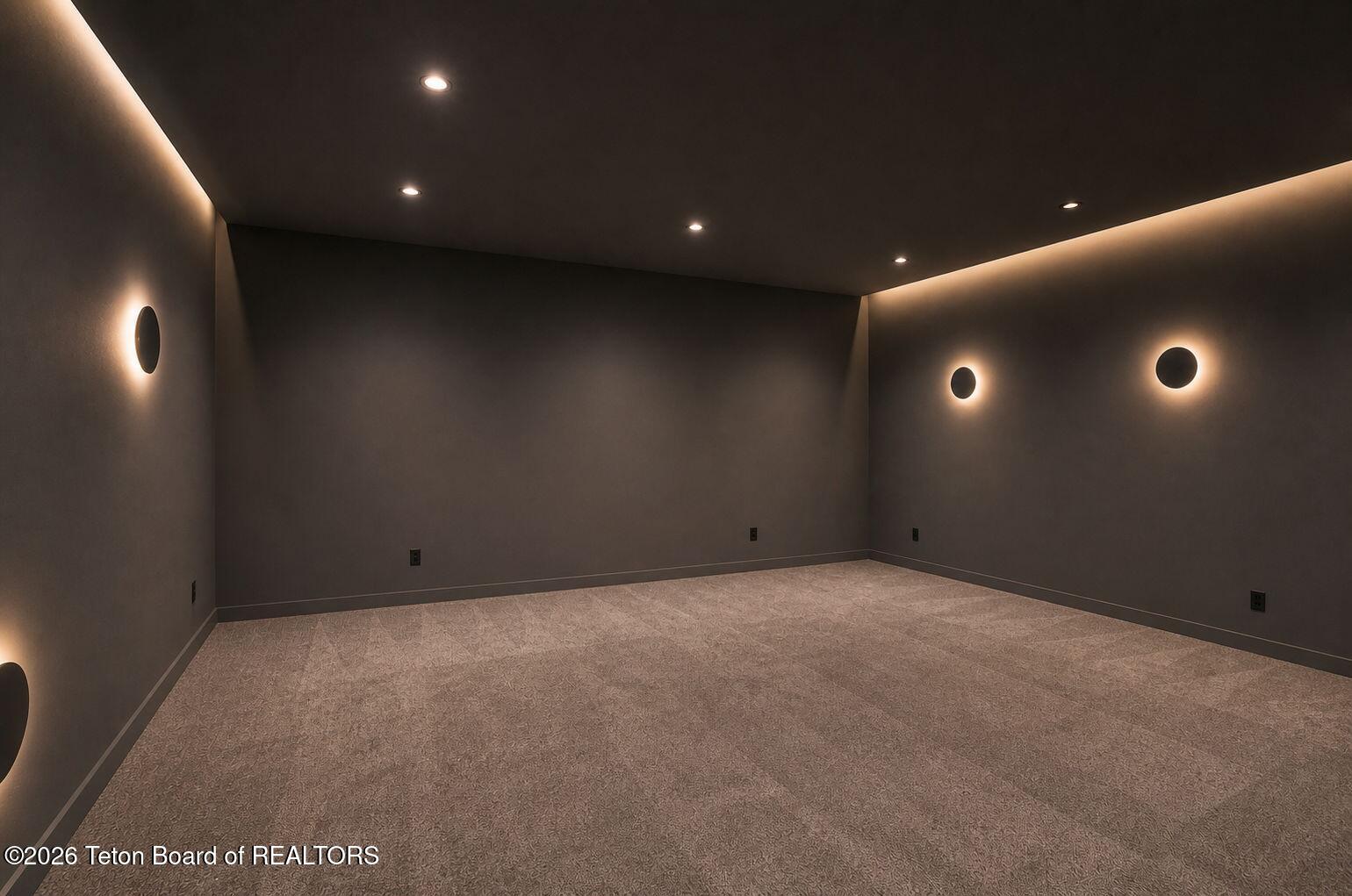 204 Dick Casull Loop Freedom, WY 83120 - Photo 27 of 56 Theater Room-AI finished