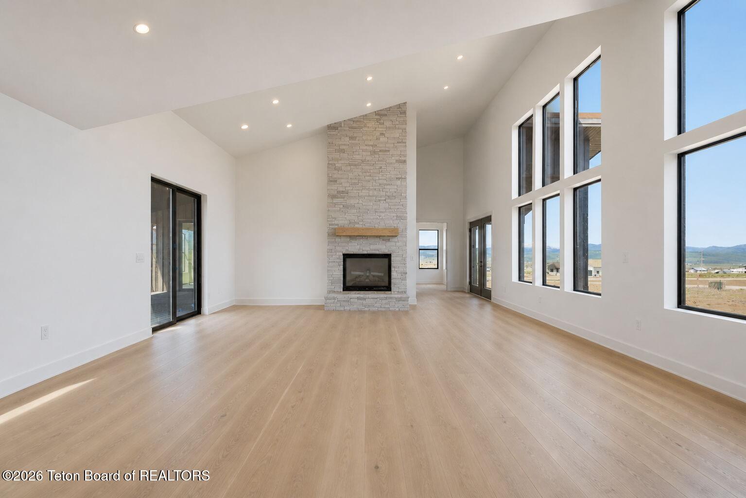 204 Dick Casull Loop Freedom, WY 83120 - Photo 8 of 56 Digitally altered AI staging-Living Room