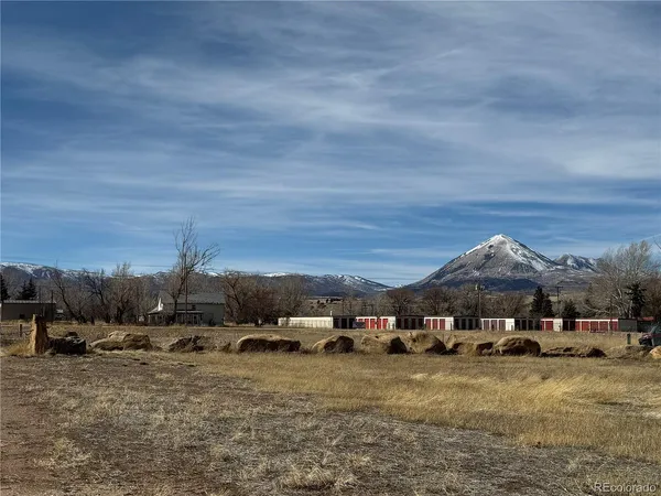 a view of a town with residential houses
