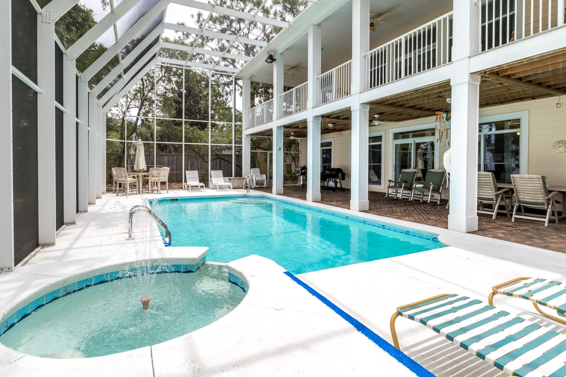 1457 East Nursery Road Santa Rosa Beach, FL 32459 - Photo 46 of 68 Pool w/Hot Tub