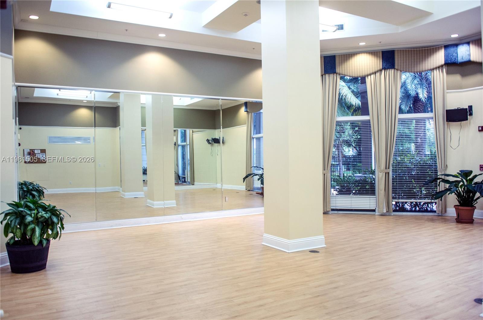17145 North Bay Road, Unit 4203 Sunny Isles Beach, FL 33160 - Photo 41 of 50 a view of an entryway with a flower pot
