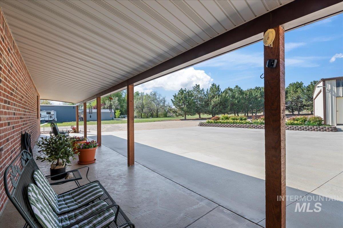 10514 Airpark Loop Road Melba, ID 83641 - Photo 31 of 50 View of patio