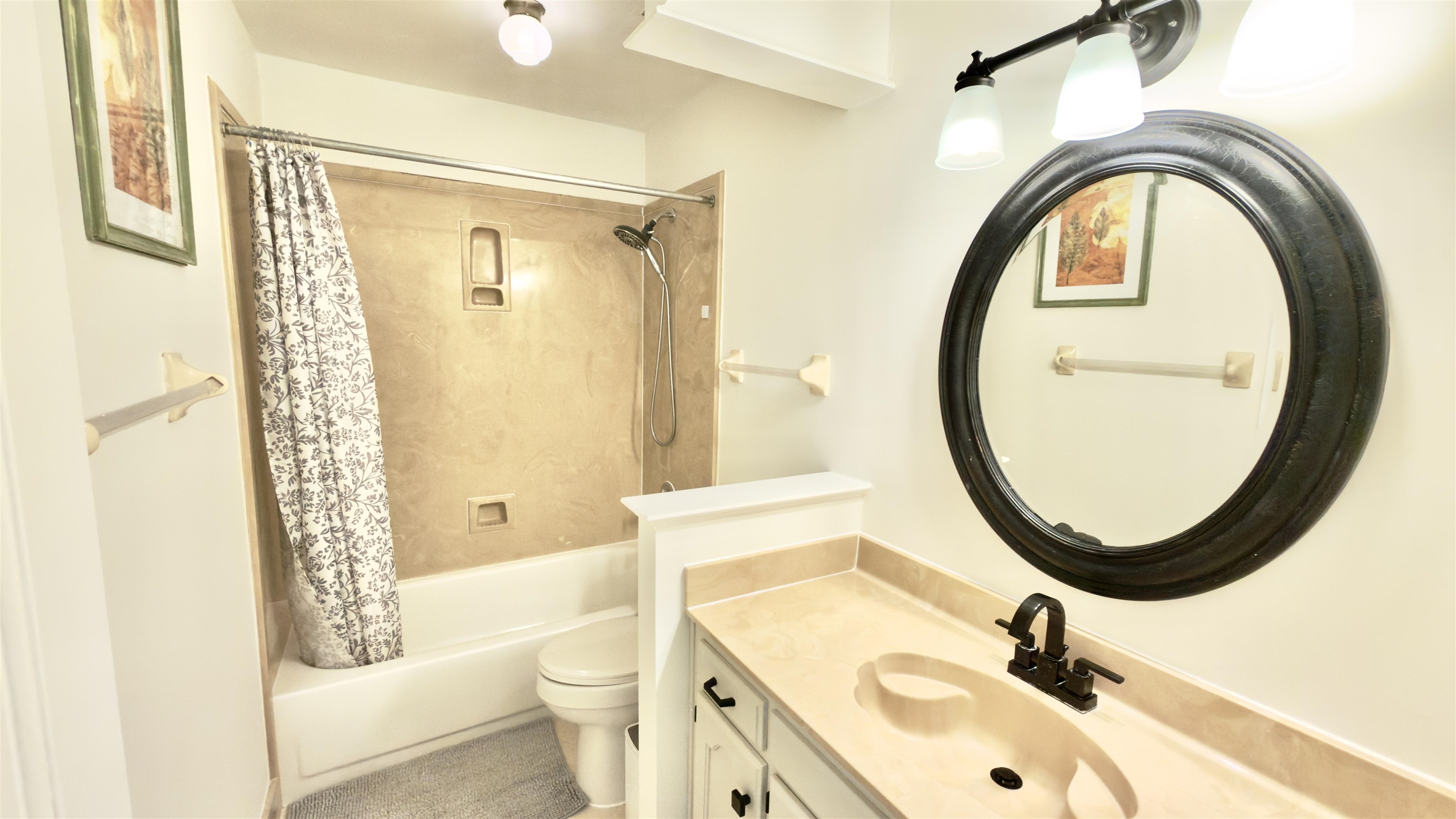 396 North Main Street Collierville, TN 38017 - Photo 16 of 23 a bathroom with a sink a toilet and a mirror