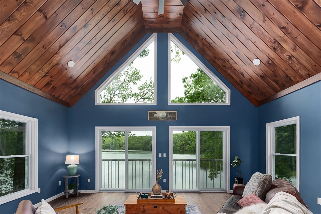 108 Stiles Pond Road Boxford, MA 01921 - Photo 12 of 38 a bedroom with furniture and balcony