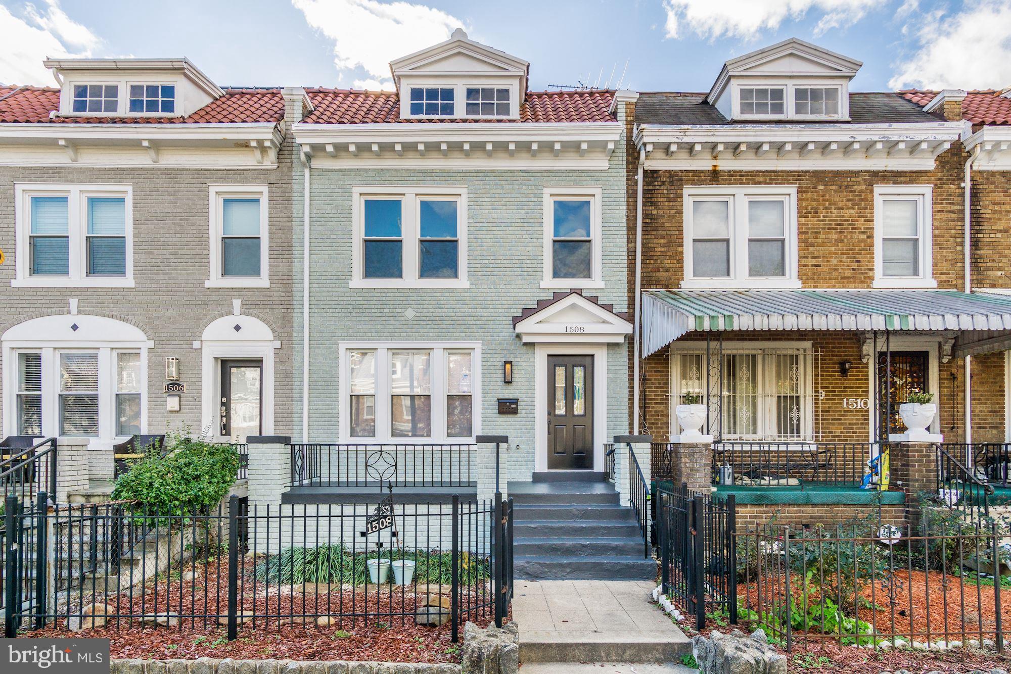 1508 Spring Place Northwest Washington, DC 20010 - Photo 2 of 48 Beautiful street and curb appeal!