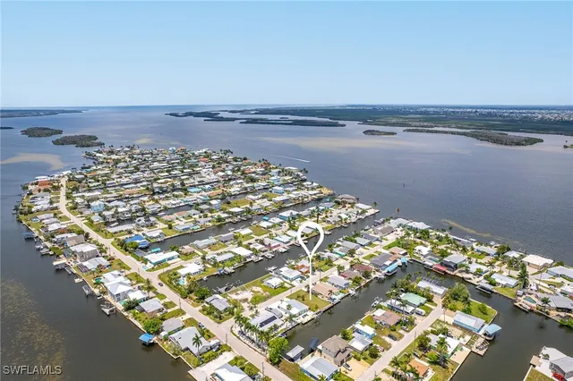 a view of a city and ocean view