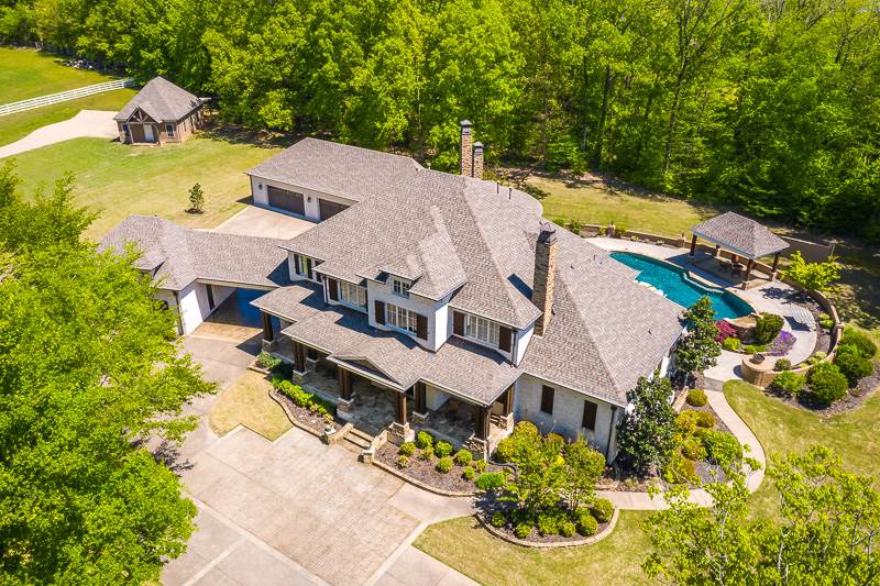 336 Pisgah Road Eads, TN 38028 - Photo 1 of 25 Luxury abounds in this spectacular COMPLETELY custom built home over 7200sf, plus a 2771sf guest house and 736sf in-law apartment, each with distinctive selections and the finest amenities. Short drive to Collierville & Germantown!