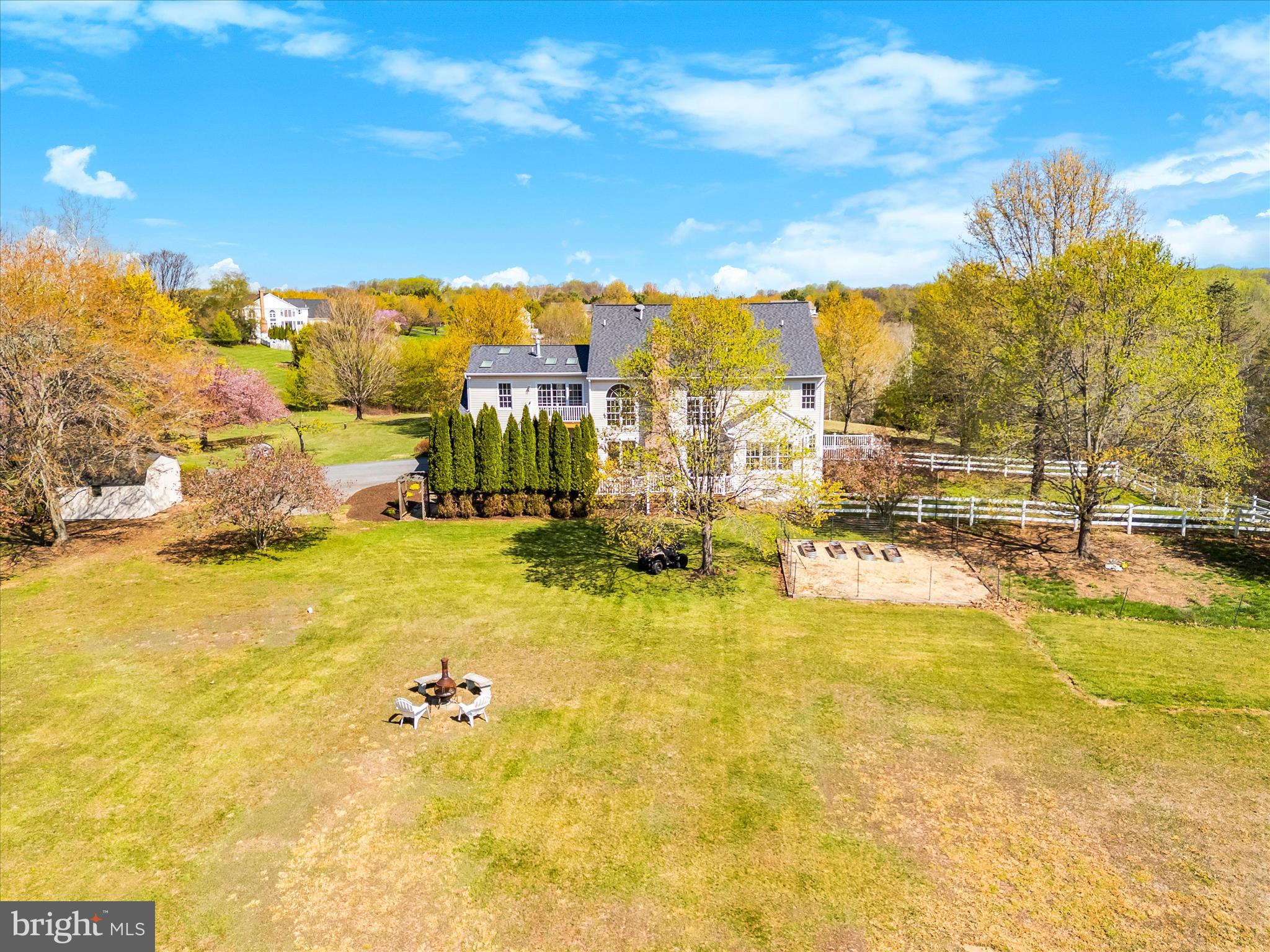 3033 Averley Road Ijamsville, MD 21754 - Photo 39 of 115 a view of a swimming pool with an outdoor seating