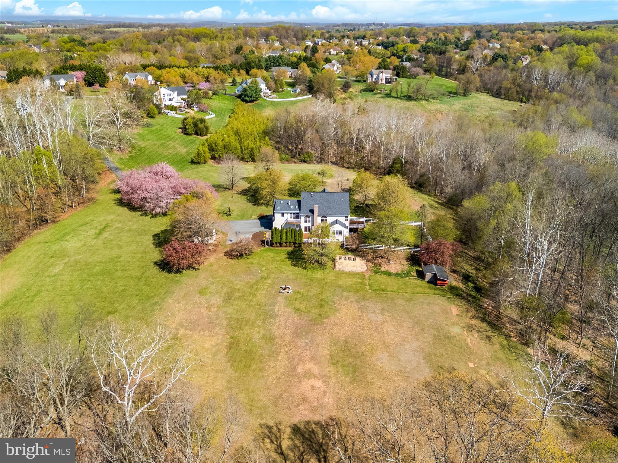 3033 Averley Road Ijamsville, MD 21754 - Photo 44 of 115 a view of a yard with an outdoor space