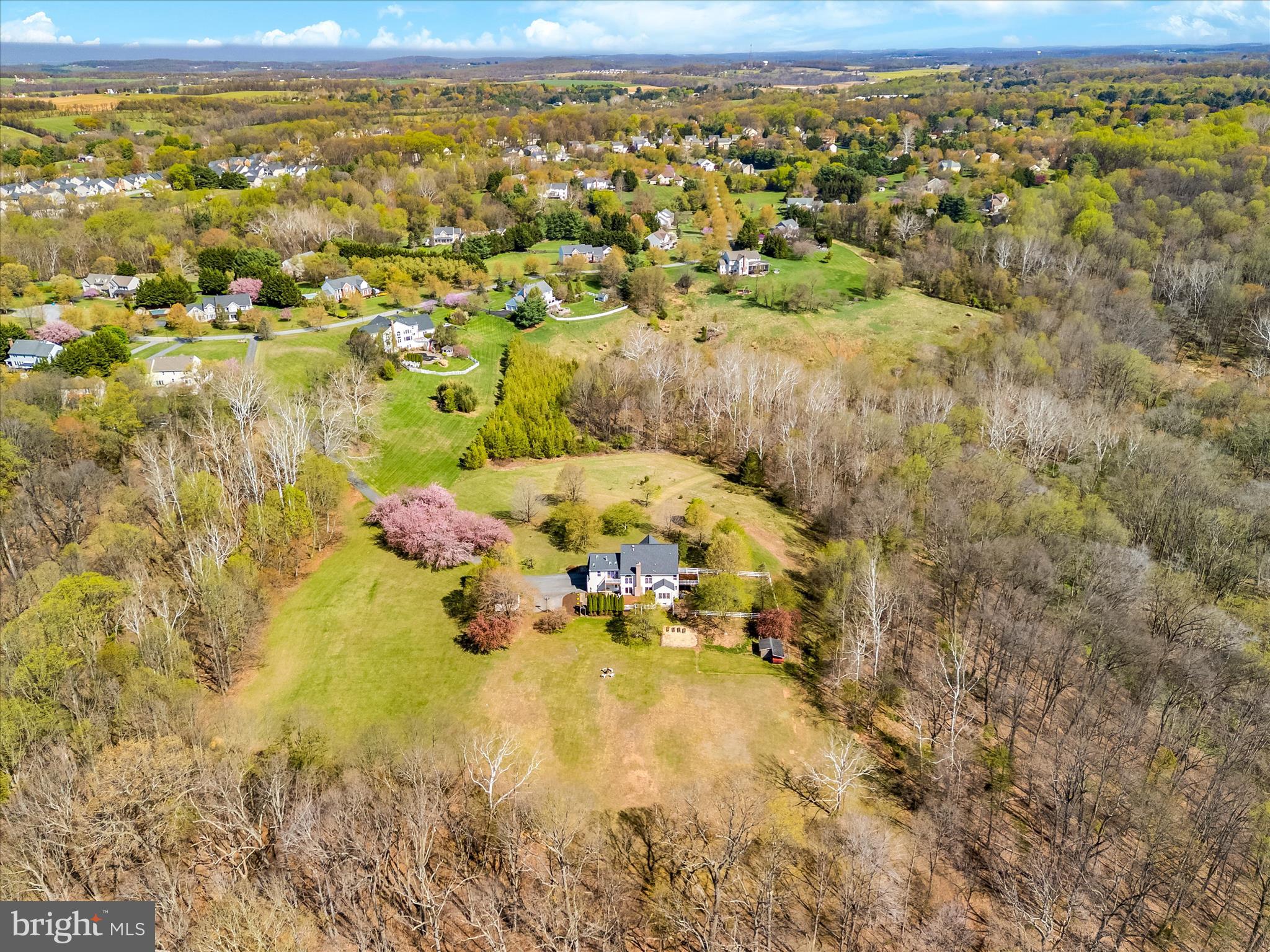 3033 Averley Road Ijamsville, MD 21754 - Photo 45 of 115 an aerial view of residential houses with outdoor space