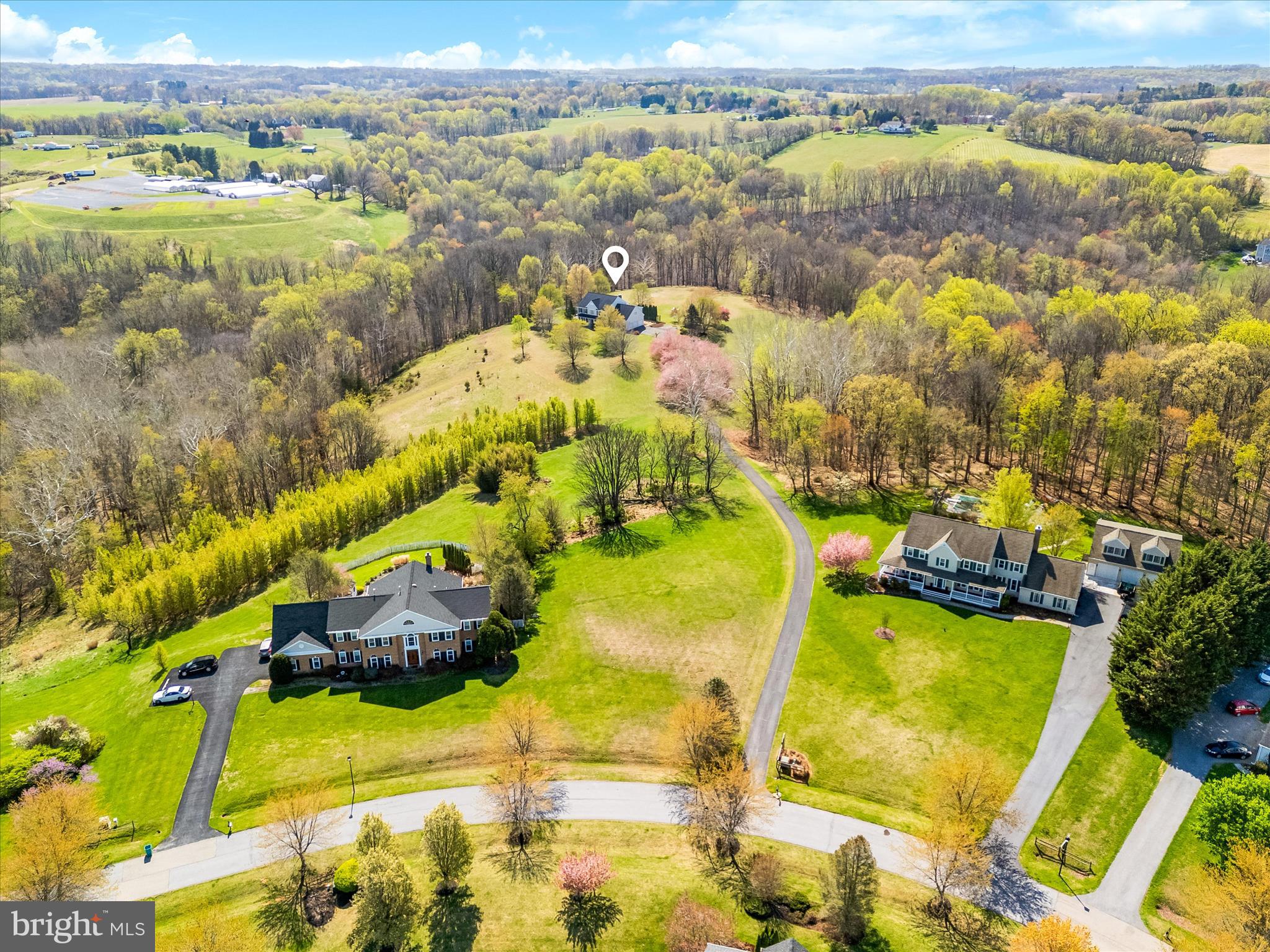 3033 Averley Road Ijamsville, MD 21754 - Photo 49 of 115 an aerial view of residential houses with outdoor space