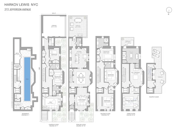 a front view of a building with garden