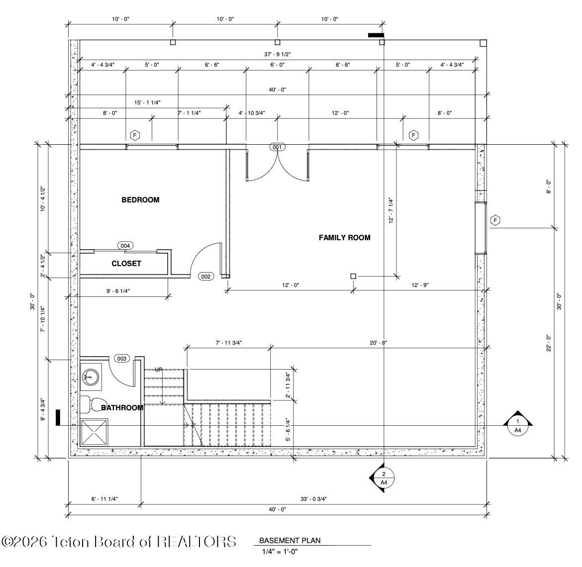 149 Alpine Mdw Loop Alpine, WY 83128 - Photo 15 of 15 Lot 3 Ground Level Floor Plan