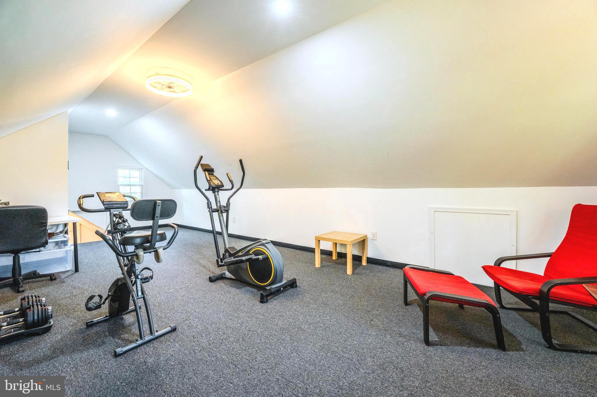 6705 Bracken Court Springfield, VA 22152 - Photo 28 of 40 a view of a room with gym equipment