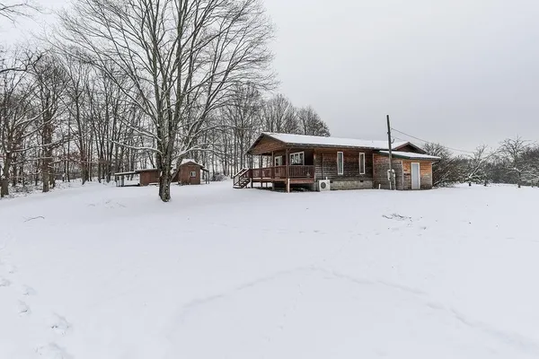 a view of covered with snow