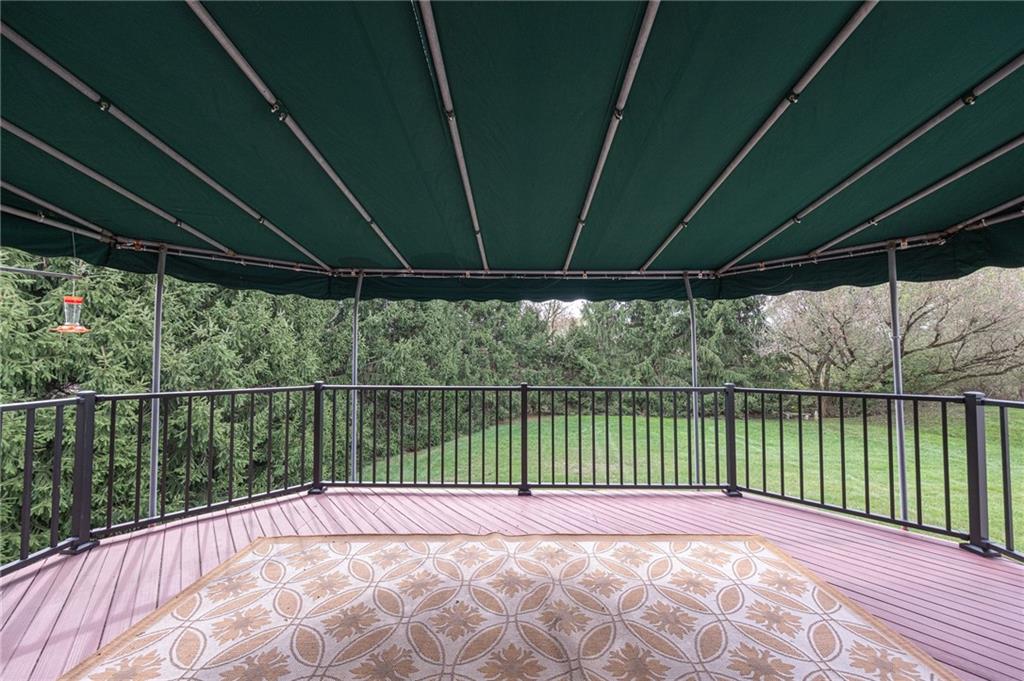 306 Georgetown Lane Export, PA 15632 - Photo 28 of 35 a view of a backyard with a lake view