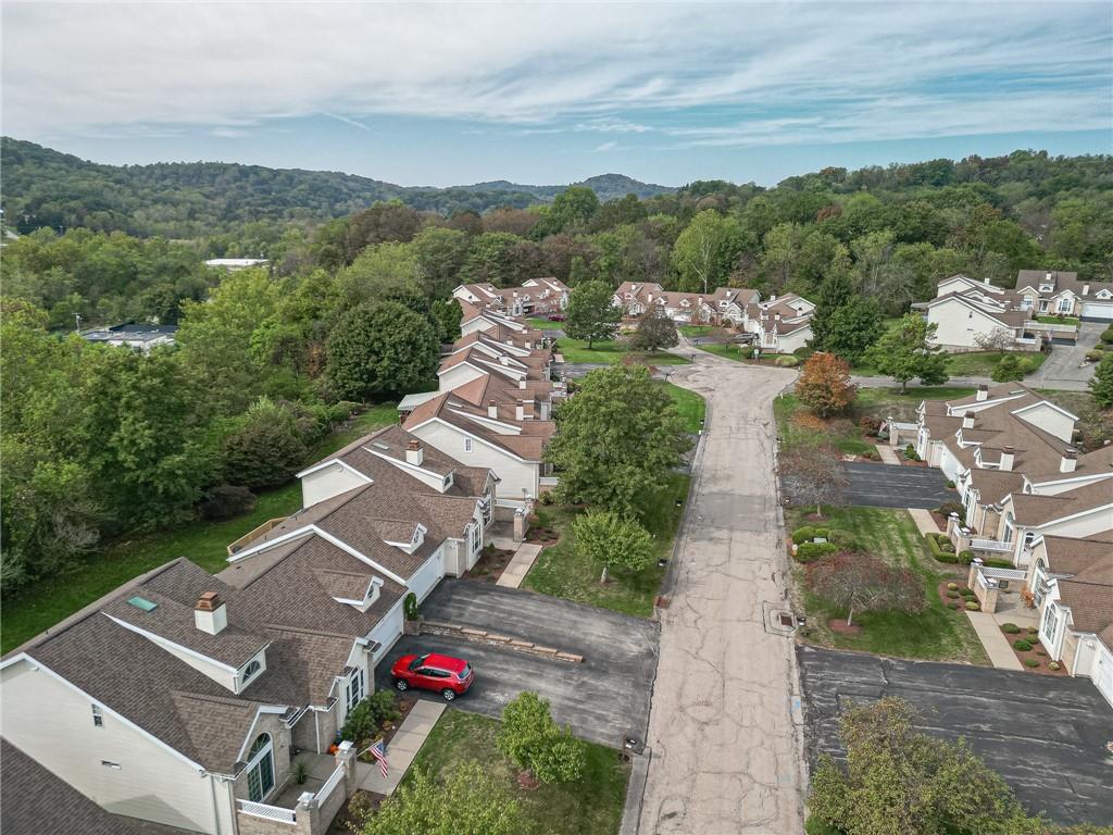 306 Georgetown Lane Export, PA 15632 - Photo 32 of 35 an aerial view of a house with a garden