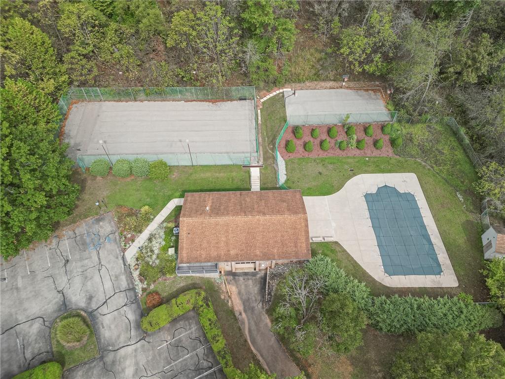 306 Georgetown Lane Export, PA 15632 - Photo 35 of 35 an aerial view of a house with garden space and street view