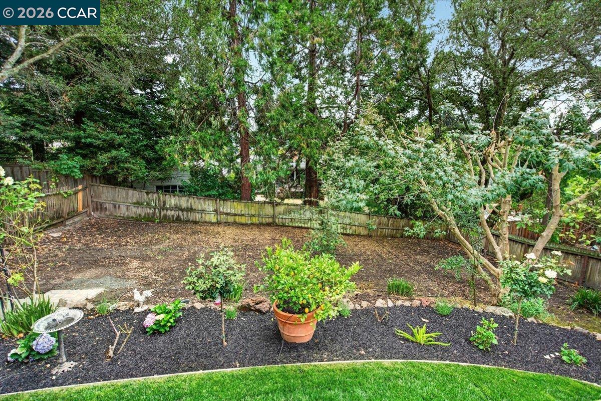 24 Las Vegas Road Orinda, CA 94563 - Photo 41 of 47 a view of a yard with a fountain
