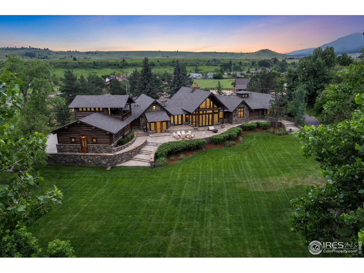 4651 Eldorado Springs Drive Boulder, CO 80303 - Photo 36 of 40 a view of a house with a big yard