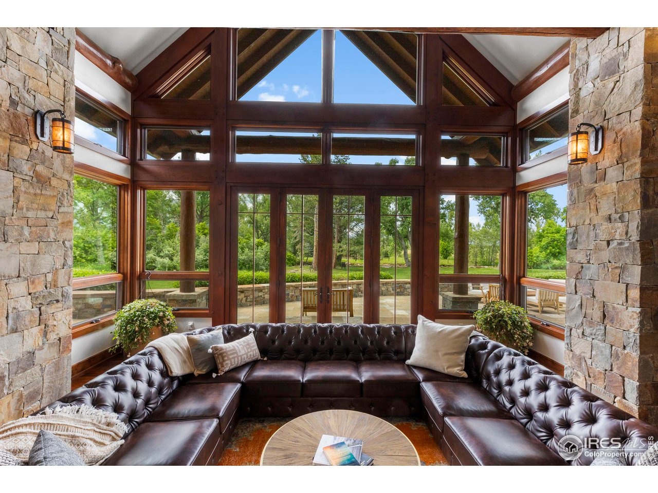 4651 Eldorado Springs Drive Boulder, CO 80303 - Photo 10 of 40 a living room with furniture and a large window