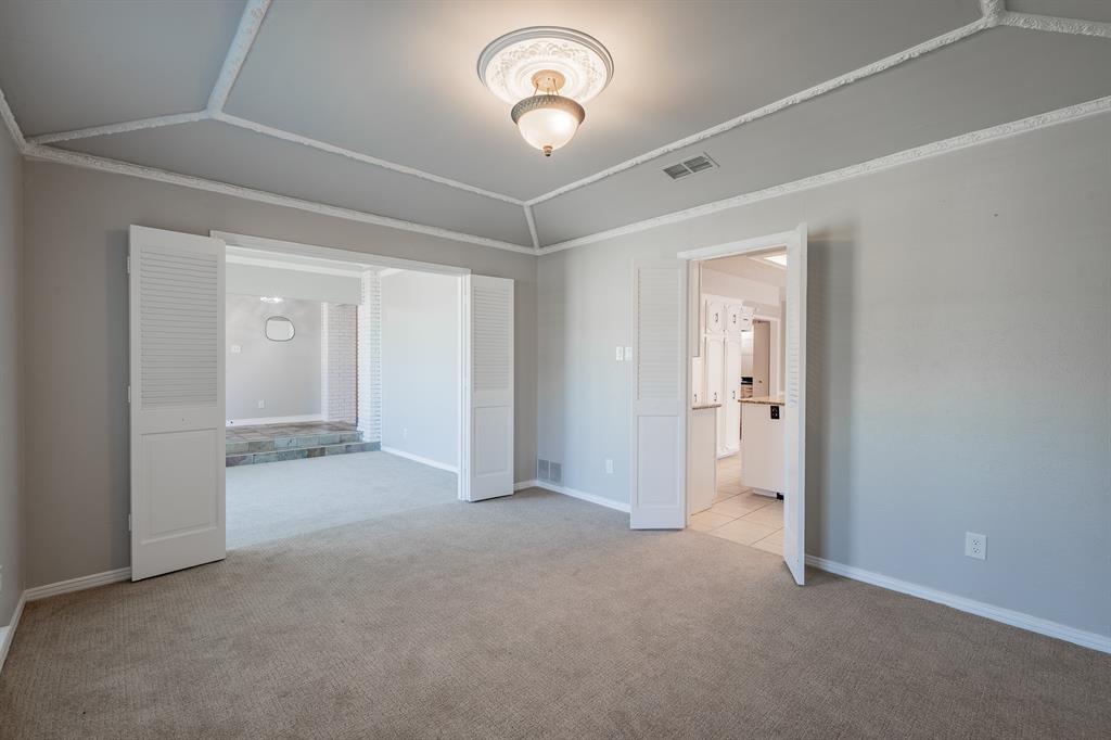 3316 Appalachian Way Plano, TX 75075 - Photo 4 of 29 a view of a chandelier fan and entryway
