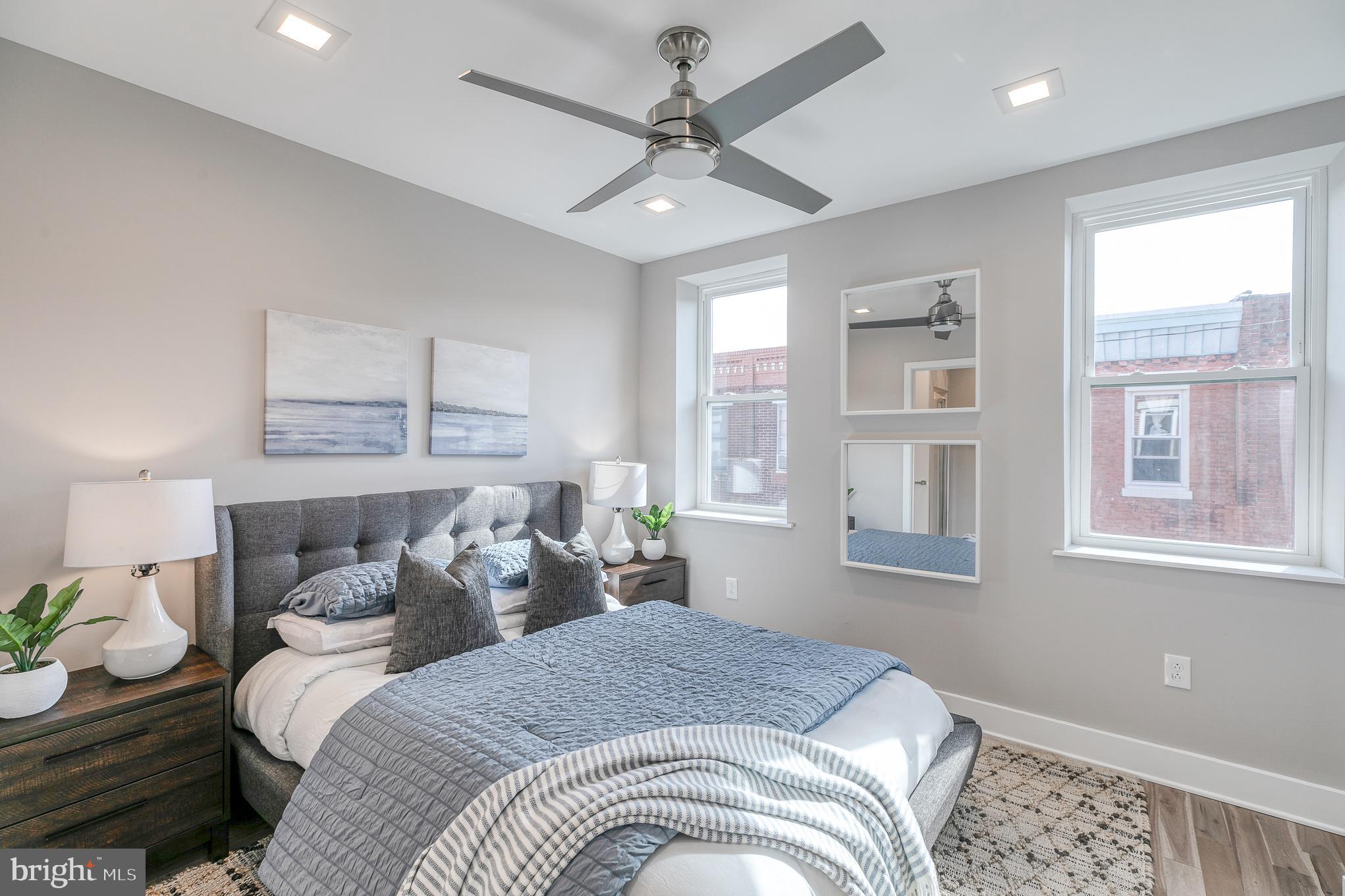 1041 Tree Street Philadelphia, PA 19148 - Photo 17 of 39 Master Bedroom with en-suite Bath