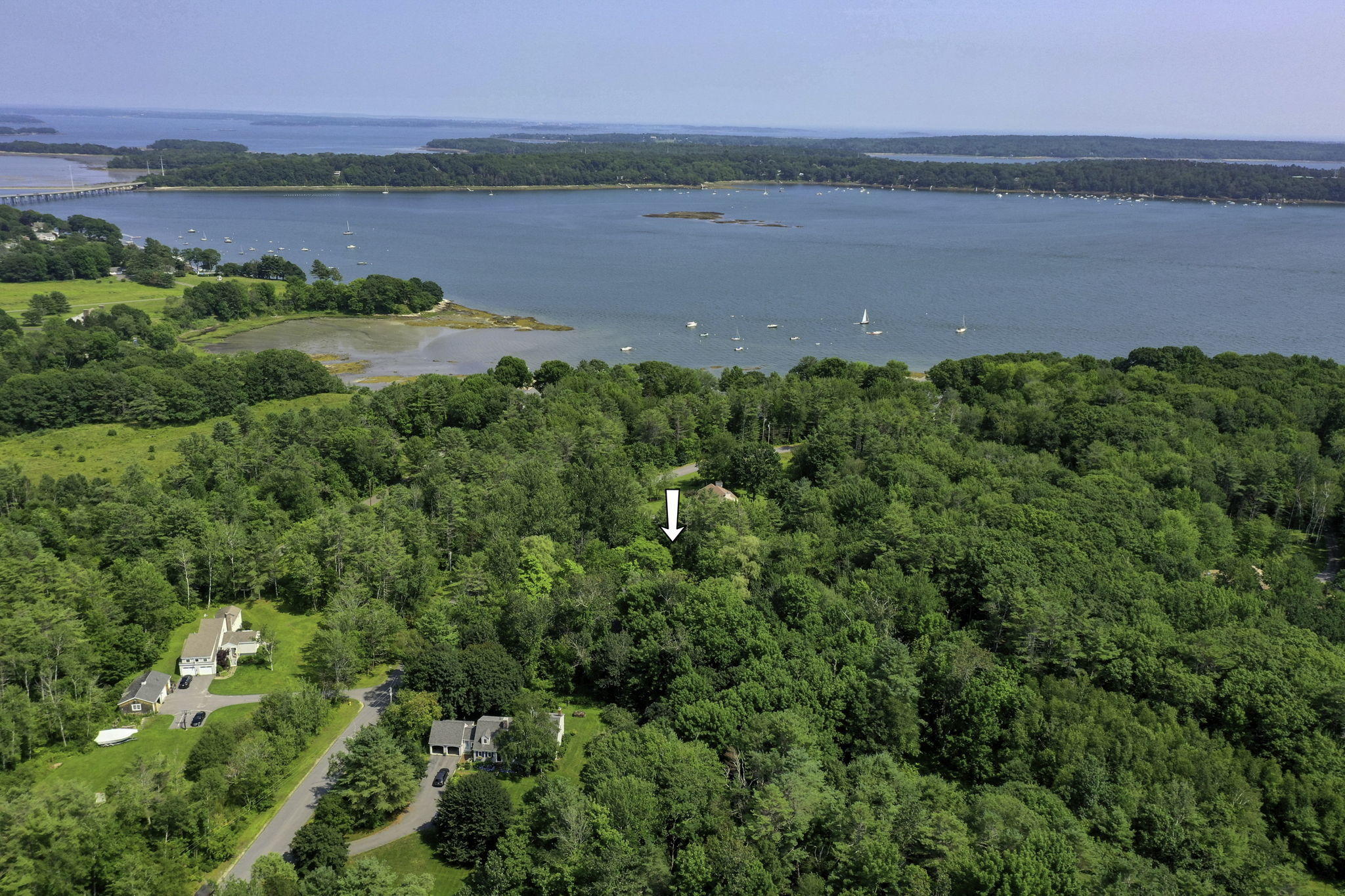 29 Curtis Road Yarmouth, ME 04096 - Photo 48 of 54 Aerial