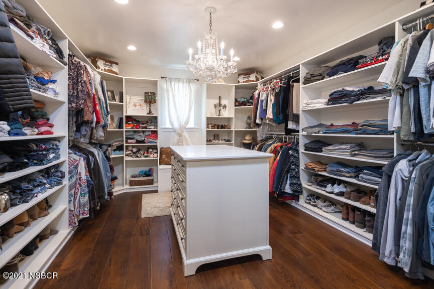 3040 Country Road Santa Ynez, CA 93460 - Photo 30 of 30 Primary Closet is Custom Designed