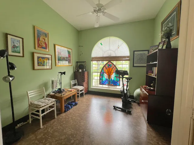 a view of water heater room