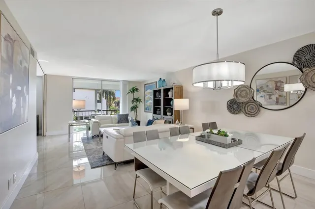 a view of a dining room and livingroom view