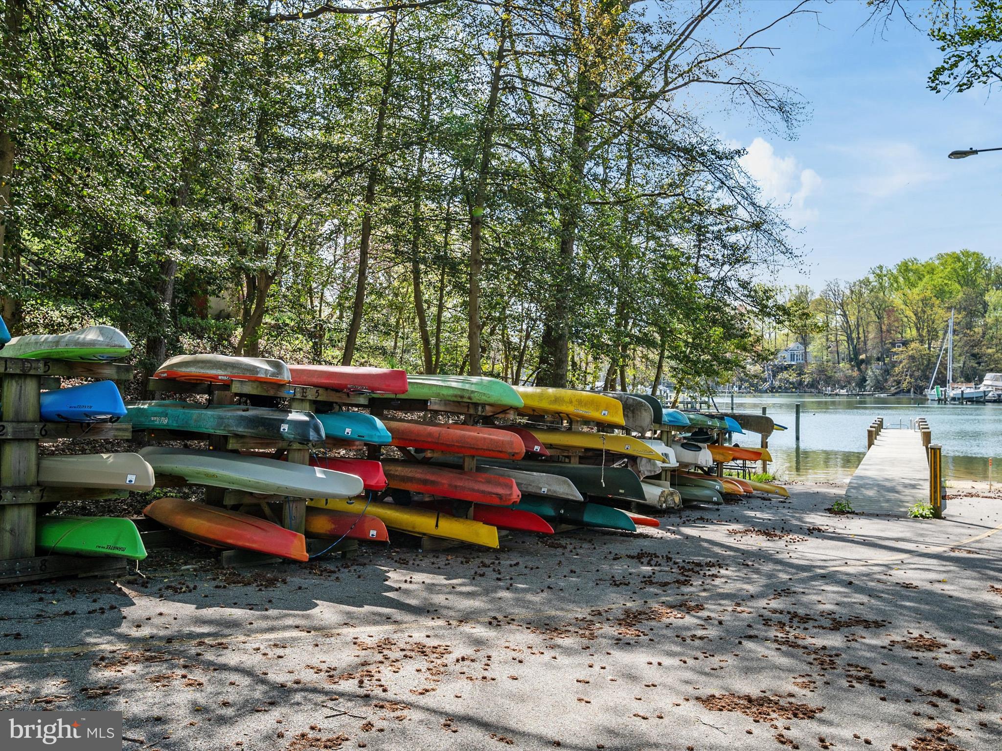 1013 Old Bay Ridge Road Annapolis, MD 21403 - Photo 54 of 68 kayak and canoe storage