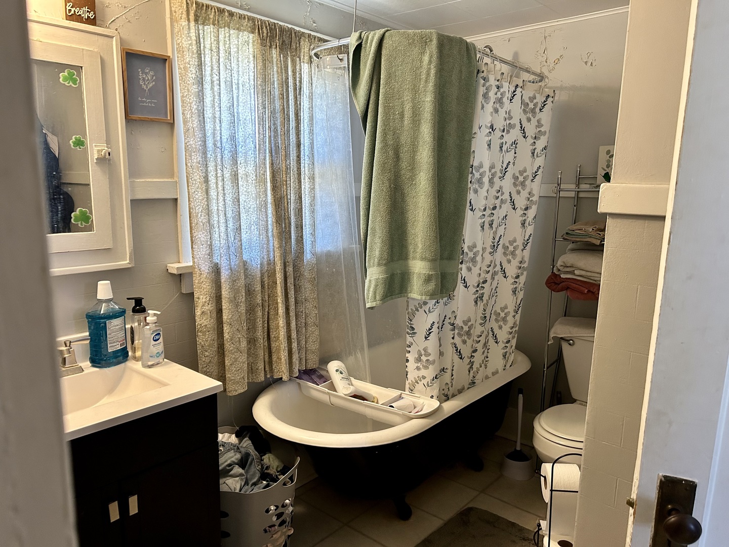 1708 Stroble Avenue Mendota, IL 61342 - Photo 5 of 8 a bathroom with a sink toilet and shower