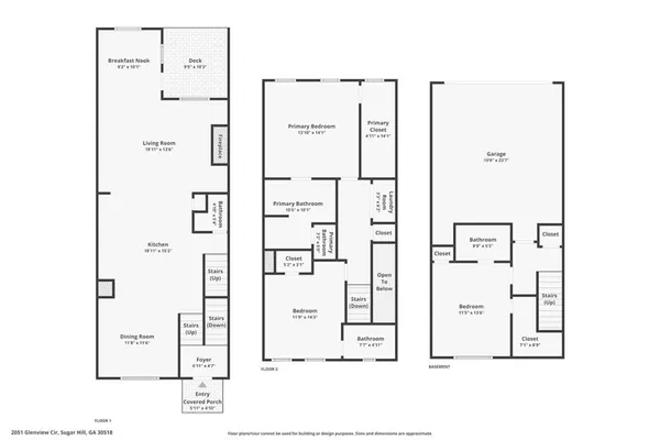 $470,000 | 2051 Glenview Park Circle, Duluth, GA 30097