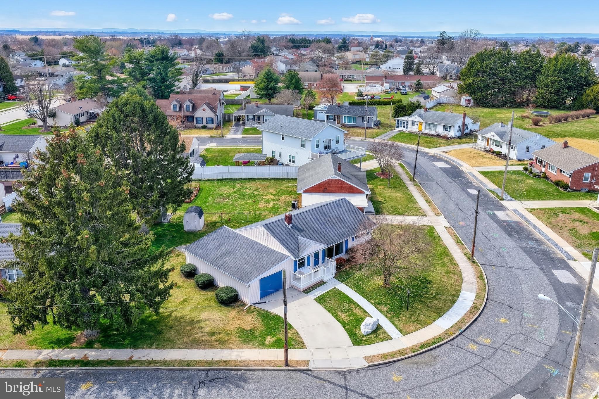 30 Lincoln Drive Hanover, PA 17331 - Photo 65 of 74 an aerial view of a house with a swimming pool yard and outdoor seating