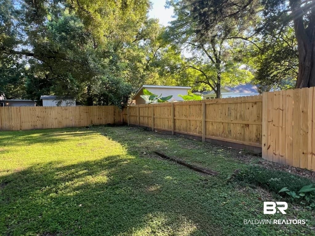 104 Mohawk Street Mobile, AL 36606 - Photo 9 of 12 View of fenced backyard
