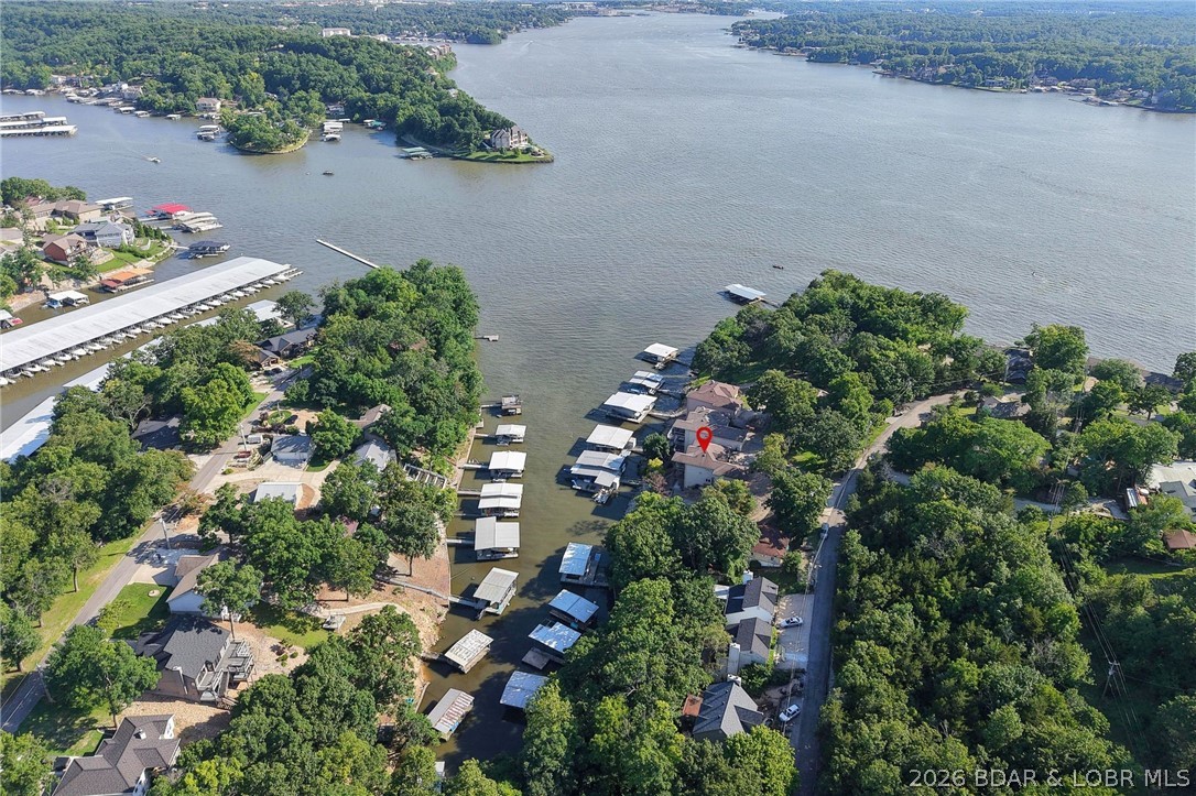51 Arrowhead Beach Road Lake Ozark, MO 65049 - Photo 63 of 68 Ariel view main channel
toward 19 MM and glazie a